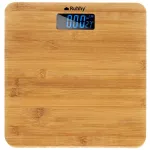 Elektronilised bambusest vannitoakaalud, 180 kg, LCD