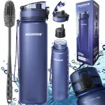 AQUAPHOR CITY veefiltri pudel tumesinine 0,8 l puhastusharjaga