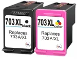 Tindikassetid HP 703 XL tindiprinteritele, sobivad K109, K109a, K209a, D730, F735, DeskJet Advantage K510