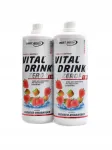 Vital drink Zerop jook 2 x 1000 ml maasika ja rabarberi maitsega DUOPACK