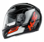Mootorratturi kiiver HJC TR-1 SKYRIDE MC1, suurus M + rihm