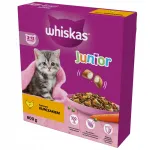Kuivtoit kassipoegadele WHISKAS Junior kanaga, 800 g
