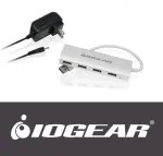 USB jagaja IOGEAR met(AL) P4P, 4 GUH304P &uuml;hendust, USB 3.0