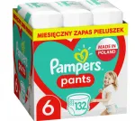 M&auml;hkmed Pampers Pants 6, 132 tk, 14&ndash;19 kg