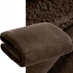 Pleed tekk PREMIUM, 150 x 200 cm, tumepruun