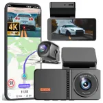 Auto video salvesti 4K WiFi-ga tagakaameraga