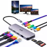 TOSHIBA USB-C dokipunkt s&uuml;learvutile, toetab 2 monitori