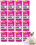 Silikoonist kassihiek CALITTI, antibakteriaalne, l&otilde;hnatu, 3,8 l, 16 tk