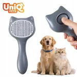 Isepuhastuv hari koertele ja kassidele, hall, UNIQ PETS