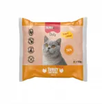 BUBAlicious DAILY kassitoidu pakid kalkunilihaga kastmes, 4 x 100 g