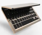Juhtmevaba kokkupandav Bluetooth klaviatuur Harmonica TriFold