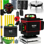 L&uuml;lituslaser HILDA 16 joont 4D Max rohelise laseriga ja 4,2 m jalal