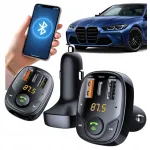 Autoline FM Bluetooth saatja BT 5.0, 2x USB, Type C, SD, 36W laadija