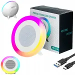 Kaasaskantav Bluetooth k&otilde;lar RGB LED valgustusega, USB ja AUX