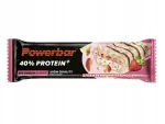 Valgubatoon POWERBAR 40% Protein+Crisp 55g maasika- ja valge &scaron;okolaadi maitsega