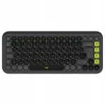 Traadita klaviatuur Logitech POP ICON Keys, Bluetooth, koos kirillitsa s&uuml;mbolitega