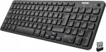 Juhtmevaba klaviatuur saksa QWERTZ, must, ARTECK HW305-2