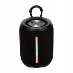 Juhtmevaba k&otilde;lar T&G TG679 Bluetooth, FM-raadio, RGB LED-valgustuse, mikrofoniga, must