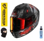 Motomatkuri kiiver SHARK SPARTAN RS Shaytan, must/punane/hall matt, XS