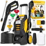 Autopesur TURBODYSZA 2500 W, 5 otsikut, vahupihusti, vooliku rull