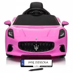 Laste elektriauto Maserati GranTurismo Pilot 2.4G LED-tuledega
