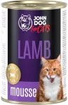 JOHN DOG m&auml;rg kassitoit lambalihaga, 400 g
