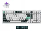 Juhtmevaba klaviatuur KEYCHRON Q5 HE RGB, valge