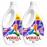 VERIELL pesugeel, 2 x 5 l, valgele ja v&auml;rvilisele pesule