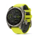 Garmin Fenix 8 Solar Sapphire titaanist nutikas kell, kollane, 010-02907-21
