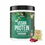 Valgupulber FireSnake VEGAN PROTEIN 600g valge &scaron;okolaadi-kirsi maitsega