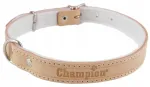 Koera kaelarihm Champion, naturaalsest nahast, 50 x 1,8 cm