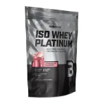Vadakuvalgu isolaat Iso Whey Platinum 454 g maasika maitsega