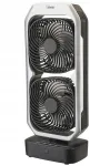 Samba ventilaator USB, laetav, 2 &otilde;hu režiimi, puldi juhtimine, oskilleerimine, taimer
