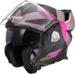 Modulaarne kiiver LS2 FF901 Advant X Ultra, hallikaslilla, suurus S