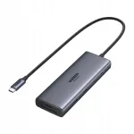 USB-C adapter UGREEN CM498A, 9-&uuml;hes, 2x HDMI 4K 60Hz, SD, 100W PD