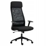 Kontoritool, ergonoomiline, p&ouml;&ouml;ratav, FB24-FX (B), must