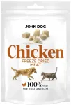 JOHN DOG k&uuml;lmkuivatatud kanarinna maius koertele ja kassidele, 30 g