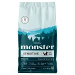 Kuivtoit tundlikele koertele Monster Dog Original Sensitive kalaga, 12 kg