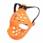 L&uuml;hikese ninaga koera suukorv, oranž, suurus S