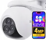 V&auml;lis kaamera EZVIZ CS-H80f, 12 MP (3x4 MP), heliga, MultiLens