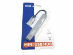USB jagaja TRUST HALYX, 4 pesa, mini
