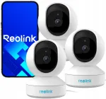 Valvekaamera Reolink E330, 5MP, WiFi, p&ouml;&ouml;ratava peaga, mikrofoniga, MicroSD, 3 tk komplekt