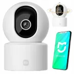 Sisekasutuse WiFi kaamera XIAOMI C302, 2K UHD, p&ouml;&ouml;rleva kaamerapeaga