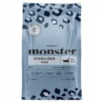 Steriliseeritud kasside kuivtoit kalaga Monster, 2 kg