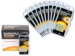Kuuldeaparaadi patareid DURACELL 10, 60 tk