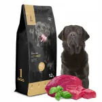 1DOG kuivtoit koertele veiselihaga, keskmistele ja suurtele t&otilde;ugudele, 12 kg