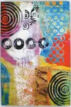 FOLKLORE vaip 120x170 cm, v&auml;rvikas, pehme, modernne, elutuppa