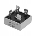 Siledaja sild 50A 100V KBPC5001, paigaldatud