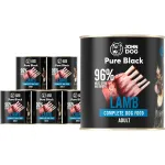 John Dog Pure Black koeratoit lambalihaga, 6 x 800 g