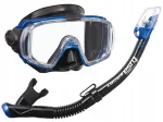 TUSA sukeldumisvarustuse komplekt: VISIO mask ja sinine snorkkel
